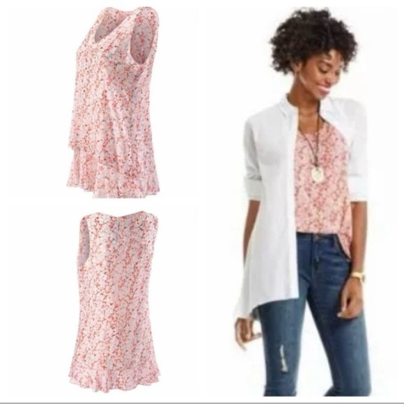 CAbi Style 5032 Bella Floral Top Size M - Picture 1 of 8